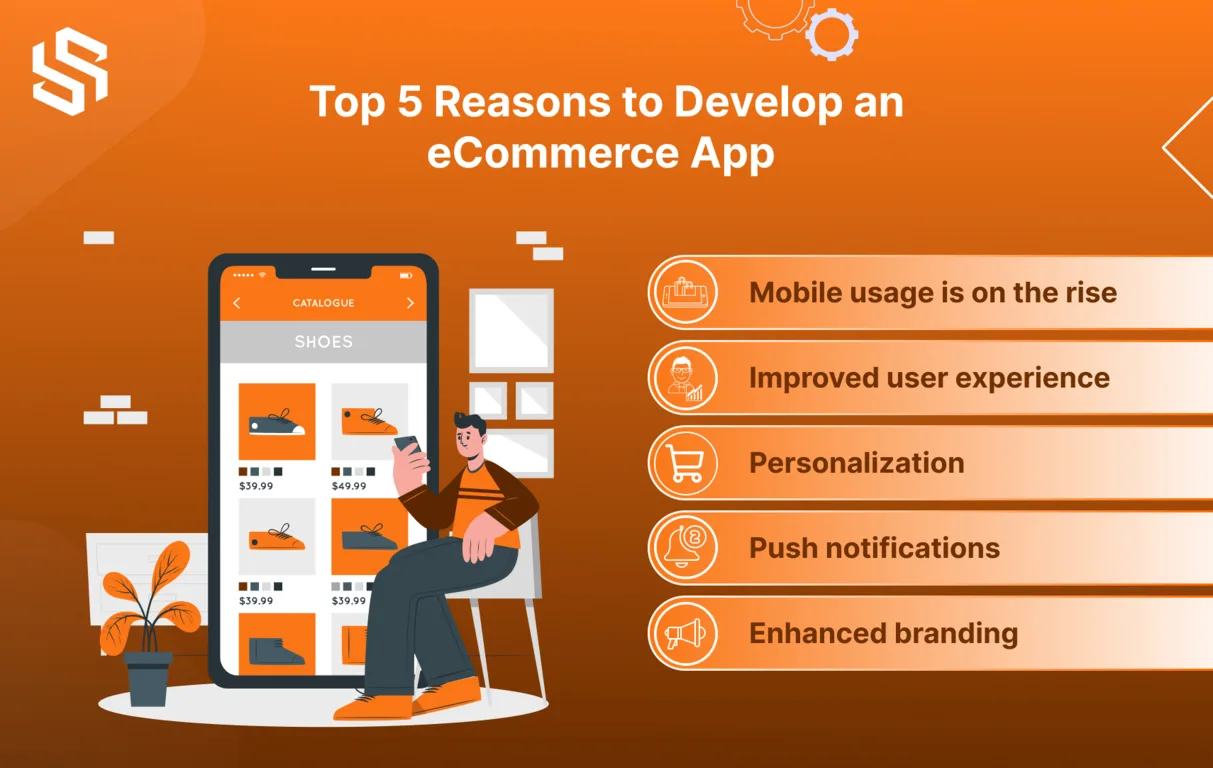 Ecommerce app development strategies interface